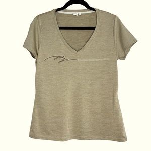 PZI Tan Short Sleeve Tee